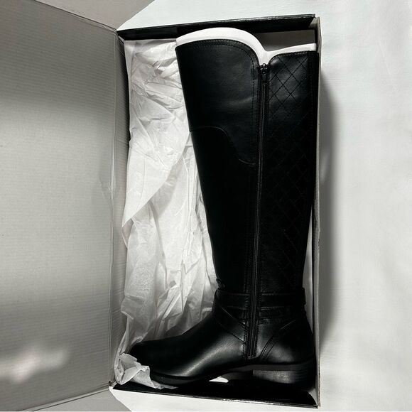 GBG Los Angeles - Women's  Haydin2 Black Riding Boot - Size 8 M - Picture 3 of 5